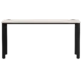 Офисная мебель ЭВО (EVO) Стол прямой 254S008GU9005 Кашемир/Черный 1580x670x755