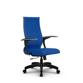 Кресло руководителя МЕТТА Комплект 20 основание 17831 Ткань-сетка Синий 520х200х900