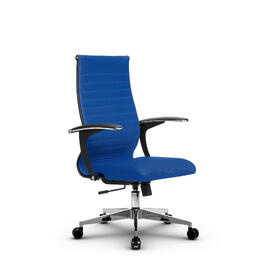 Кресло руководителя МЕТТА Комплект 20 основание 17834 Ткань-сетка Синий 520х200х900