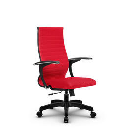 Кресло руководителя МЕТТА Комплект 20 основание 17831 Ткань-сетка Красный 520х200х900