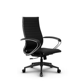 Кресло руководителя МЕТТА Комплект 10.1 основание 17832 Экокожа перфорированная Черный 520х200х900