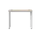 Офисная мебель ЭВО (EVO) Стол прямой, опоры 45гр 254S001DY9003 Дуб Соната/Белый 980x670x755