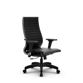 Кресло руководителя МЕТТА Комплект 10/2D основание 17831 Кожа перфорированная NewLeather Черный 520х200х900