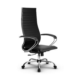 Кресло руководителя МЕТТА Комплект 8 основание 17833 Кожа перфорированная NewLeather Черный 520х200х900