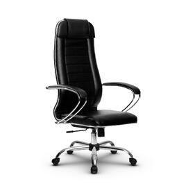 Кресло руководителя МЕТТА Комплект 29 основание 17833 Кожа перфорированная NewLeather Черный 520х200х900