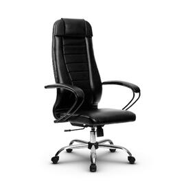 Кресло руководителя МЕТТА Комплект 30 основание 17833 Кожа перфорированная NewLeather Черный 520х200х900