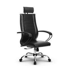 Кресло руководителя МЕТТА Комплект 32 основание 17833 Кожа перфорированная NewLeather Черный 520х200х900
