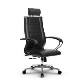 Кресло руководителя МЕТТА Комплект 32 основание 17834 Кожа перфорированная NewLeather Черный 520х200х900