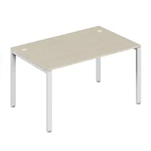 Офисная мебель Trend metal Стол письменный на металлоопорах TDM32212235 Орех экко/Антрацит 1400х720х750
