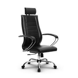 Кресло руководителя МЕТТА Комплект 33 основание 17833 Кожа перфорированная NewLeather Черный 520х200х900