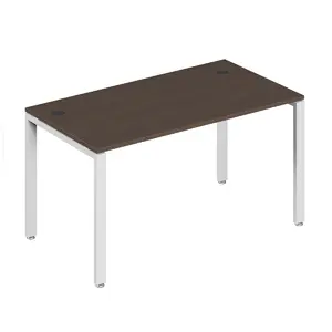 Офисная мебель Trend metal Стол письменный на металлоопорах TDM32230135 Орех экко/Антрацит 1400х600х750
