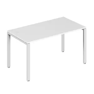 Офисная мебель Trend metal Стол письменный на металлоопорах TDM32230135 Орех экко/Антрацит 1400х600х750