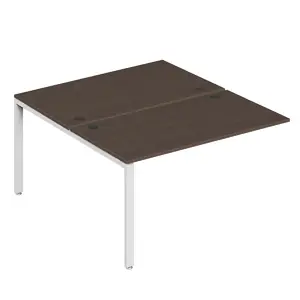 Офисная мебель Trend metal Удлинитель бенч-системы TDM32231085 Дуб феррара/Антрацит 1400х1230х750
