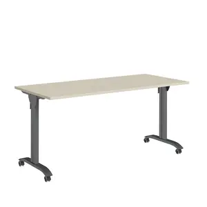Офисная мебель Trend metal Стол мобильный складной TDM32292285 Дуб феррара/Антрацит 1600х720х750