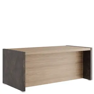 Кабинет руководителя Solid B Стол письменный SOB39110154 Вяз/Бетон темный 1800х880х750
