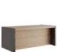 Кабинет руководителя Solid B Стол письменный SOB39110154 Вяз/Бетон темный 1800х880х750