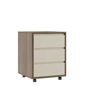 Кабинет руководителя Artwood Тумба подкатная ATW37930303 Дуб капучино 450x470x590