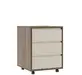 Кабинет руководителя Artwood Тумба подкатная ATW37930303 Дуб капучино 450x470x590