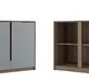 Кабинет руководителя Artwood Креденция ATW37940224 Дуб капучино 900x450x784