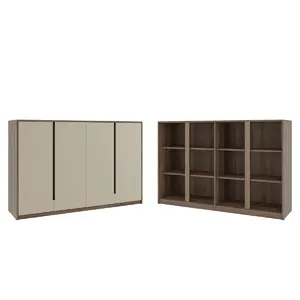 Кабинет руководителя Artwood Шкаф средний ATW37942013 Орех дижон 1762x450x1142