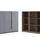 Кабинет руководителя Artwood Шкаф средний ATW37942024 Дуб капучино 1762x450x1142