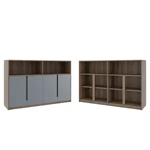 Кабинет руководителя Artwood Шкаф средний с нишей ATW37942114 Орех дижон 1762x450x1142