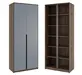 Кабинет руководителя Artwood Шкаф для бумаг ATW37950014 Орех дижон 900x450x2216