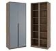 Кабинет руководителя Artwood Шкаф для бумаг ATW37950024 Дуб капучино 900x450x2216