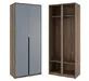 Кабинет руководителя Artwood Гардероб ATW37950224 Дуб капучино 900x450x2216