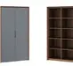 Кабинет руководителя Concept Шкаф для бумаг CON36250024 Дуб капучино 1050x500x1855