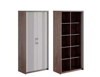 Кабинет руководителя Point Шкаф для бумаг PNT38850041 Дуб апрельский 900x450x1954