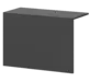 Ресепшн Арго Накладка для стойки А-652 Графит 810x380x560