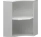 Ресепшн Арго Стойка радиальная А-550 Белый 900x900x1220