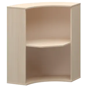 Ресепшн Арго Стойка радиальная А-550 Антрацит 900x900x1220
