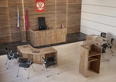 Судебная мебель Кодекс Дуб Табак