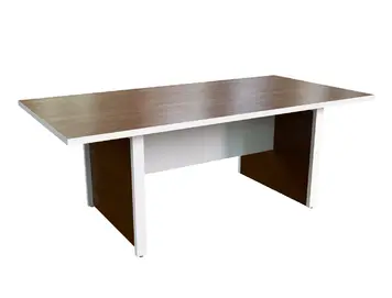 Кабинет руководителя Steel evo Стол для переговоров 17701 Дуб темный 2000х1000х742