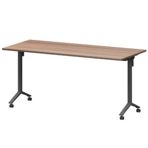 Офисная мебель Моби Стол мобильный складной МБ22-160.70 Темный шимо/Антрацит 1600x700x750