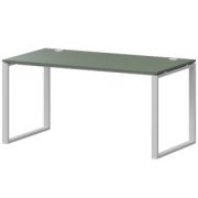 Офисная мебель Арго-М Стол на металлокаркасе АМ.О-002.60 Тайга/Белый 1200x600x760