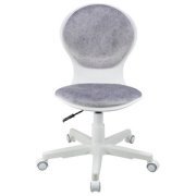 Кресло 1139 FW PL White велюр Bliss 09 аметист