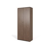 Кабинет руководителя Апекс Гардероб 152H003_OM1B Орех Монтана/Черный 798х400х1869