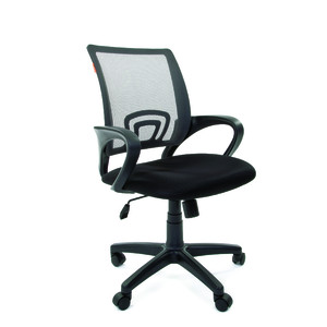 Кресло офисное Chairman 696 Ткань TW/Сетка Черный/серый