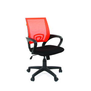 Кресло офисное Chairman 696 Ткань TW/Сетка Черный/оранжевый