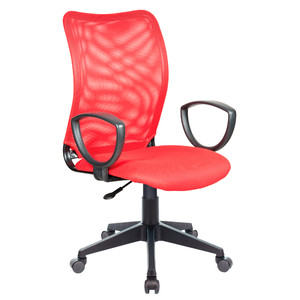 Офисное кресло Бюрократ CH-599AXSN Ткань TW-97N красная