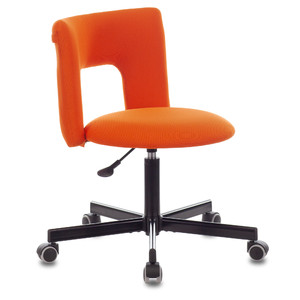 Офисное кресло Бюрократ KF-1M KF-1M/ORANGE Ткань 26-29-1 оранжевая