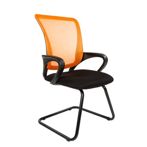 Конференц-кресло Chairman 969 V Ткань TW/Сетка Черный/оранжевый