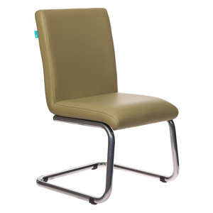 Конференц-кресло Бюрократ CH-250-V CH-250-V/KRIT-GREEN Искус. кожа зеленая