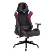 Кресло игровое Бюрократ Viking 4 AERO Искус. кожа черная/ткань черная26-28/сетка белаяTW-100-синяяTW-10-краснаяTW-97N