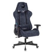 Кресло игровое Бюрократ Viking KNIGHT LT Ткань LT-27 темно-синяя
