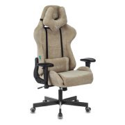 Кресло игровое Бюрократ Viking KNIGHT LT Ткань песочная Light-21