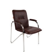 Офисное кресло Chairman 850 Россия к/з 6030-R10B Oxblood (бордо)